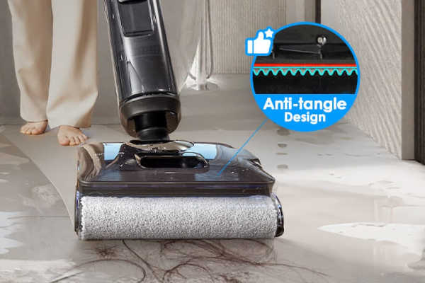 Odkurzacz pionowy Tineco Floor One S7 Stretch Steam Plus czarny